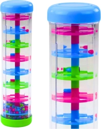 Sensorā caurule ar krāsainām lodītēm 20 cm