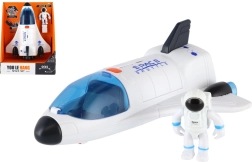 Kosmosa kuģis ar astronautu – interaktīva kosmosa rotaļlieta ar gaismām un skaņām, 20 cm