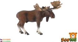 Plastic figurine European Moose 13 cm