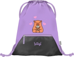 BAAGL Drawstring Bag with Pocket Capybara