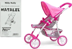 Milly Mally leļļu ratiņi Natalie Prestige Pink