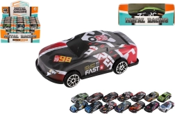 Mini sacīkšu auto 6 cm, krāsu mikss