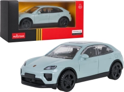 Metal Porsche Macan RASTAR model, 1:43 scale, blue