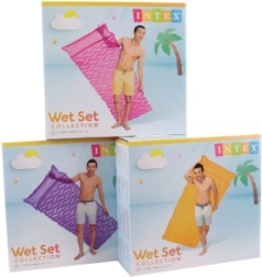 Intex Inflatable Water Lounge Chair with Wavy Surface - 1 piece