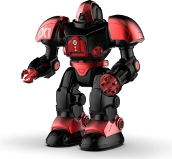 Tālvadības robots ar šaujošiem diskiem