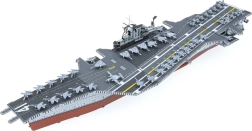 3D metāla puzle lidmašīnu bāzes kuģis USS MIDWAY – Premium sērija