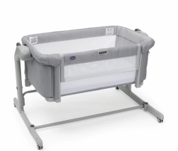 Chicco Next2Me Magic Evo piebīdāmā gultiņa grey mist