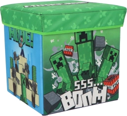 Salokāma uzglabāšanas kaste un taburete COZY NOXXIEZ Minecraft