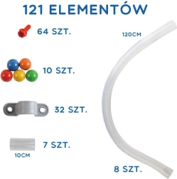 Sensorā rotaļlieta STEM Wall komplekts 121 detaļa