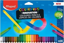 Krāsainie zīmuļi Maped Color'Peps Infinity 24 gab.