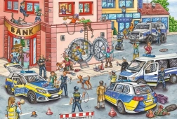 Schmidt puzle Policija darbībā 100 gabaliņi