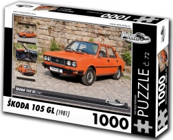 Puzzle Škoda 105 GL 1981 - 1000 pieces