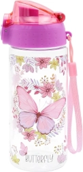 Bērnu Tritan dzeramā pudele 500 ml butterfly