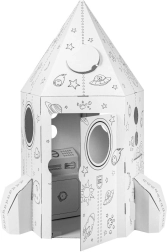 Kartona bērnu raķete pašbūvei