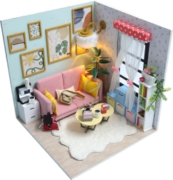 Miniature Dollhouse – Sunbeam Living Room (2KIDS TOYS)