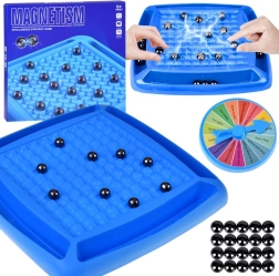 Magnētiska stratēģijas spēle ar lodītēm un Laimes ratu ģimenei