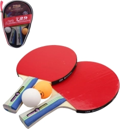 Ping Pong Paddle Set and 2 Balls