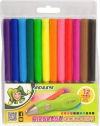 Rezerves kārtridži airbrush fun jolly – 12 krāsas