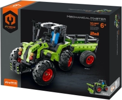 iM.MASTER Tractor with Trailer 2-in-1 Construction Set, 346 Pieces