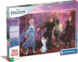 Puzle 104 detaļas DISNEY FROZEN no Clementoni