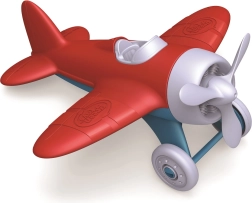 Lidmašīna no pārstrādātas plastmasas GREEN TOYS – sarkana