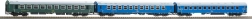 Piko set of 3 Y-type passenger coaches CSD Istropolitan/Dukla