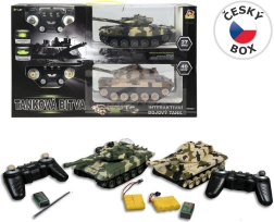 MaDe tālvadības tanks 2 gab. ar kāpurķēdēm
