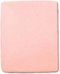 Ūdensnecaurlaidīgs frotē palags 120 × 60 rozā