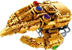 Hidrauliskā konstruktoru komplekta dzeltenā robotiskā roka iM.Master