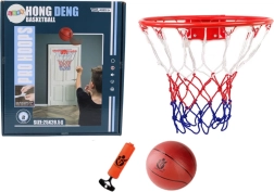 Basketbola komplekts ar grozu, bumbu un pumpīti
