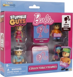 Deluxe kaste ar figūriņām STUMBLE GUYS x BARBIE – 6 gab.