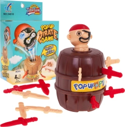 Ballīšu spēle Trakais pirāts bērniem no 3 gadu vecuma