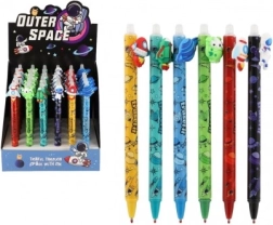 Dzēšamā lodīšu pildspalva Kosmoss 0,5 mm, zila tinte