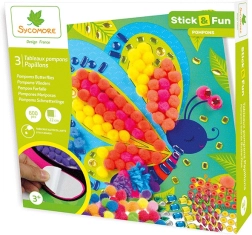 Stick & Fun dekorēšana ar bumbiņām Tauriņi