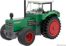 Konstruktors BRIXIES Plus Vēsturiskais Traktors Fendt Farmer 105S