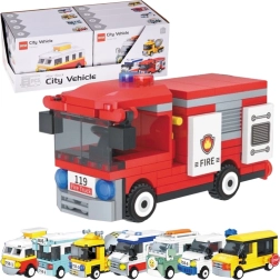 Konstruktors pilsētas transportlīdzekļi City Vehicle – modeļi mazajiem un lielajiem būvētājiem