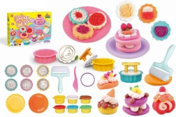 Modeling clay – sweet desserts set