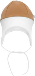 Bērnu cepurīte New Baby The Best brūna 4–6 mēneši