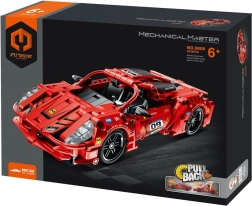 Rotaļauto būvkomplekts ar atpakaļvilkšanas mehānismu, 437 detaļas