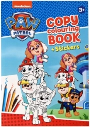 Krāsojamās lapas un uzlīmes PAW PATROL – A4 formāts