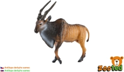 Derbija antilopes tēviņa figūriņa
