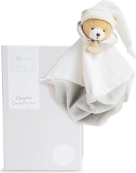 Doudou dāvanu komplekts – plīša lāčuks 25 cm