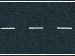 Model road with black asphalt 100x6.6 cm