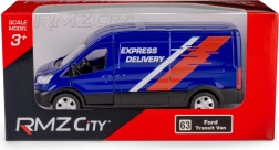 Metāla Ford Transit 2018 furgona modelis 1:43 ar uzvelkamu piedziņu
