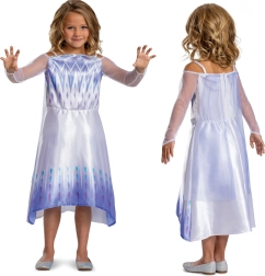 Bērnu kostīms Elza no Disney Frozen 124–135 cm (7–8 gadi)