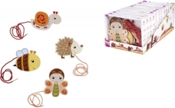 Wooden Embroidery Kit with Animals – 15 pcs