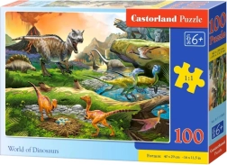 Puzle 100 gabali World of Dinosaurs