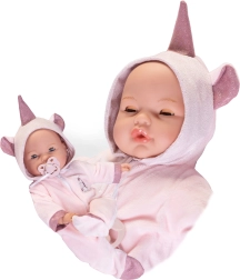 Antonio Juan blinking baby doll with sounds and soft body - 37 cm