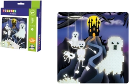 PLAYBOX spīdošās gludināmās pērlītes Skeleti un spoki, 1100 gab.