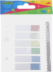 Pašlīmējošo joslu bloks 6x20 ar lineālu